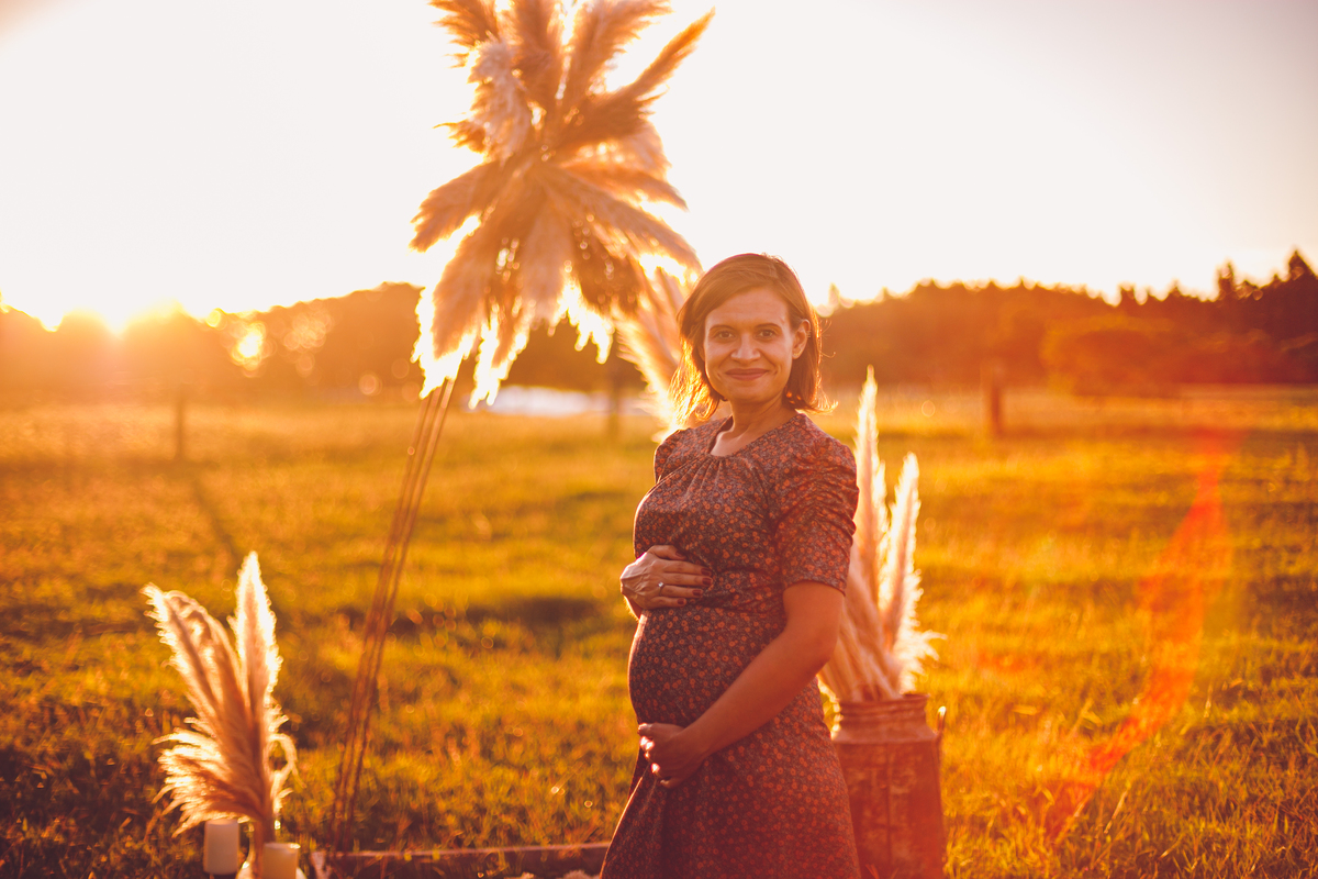 fotografa familia curitiba - externo outono gestação  
