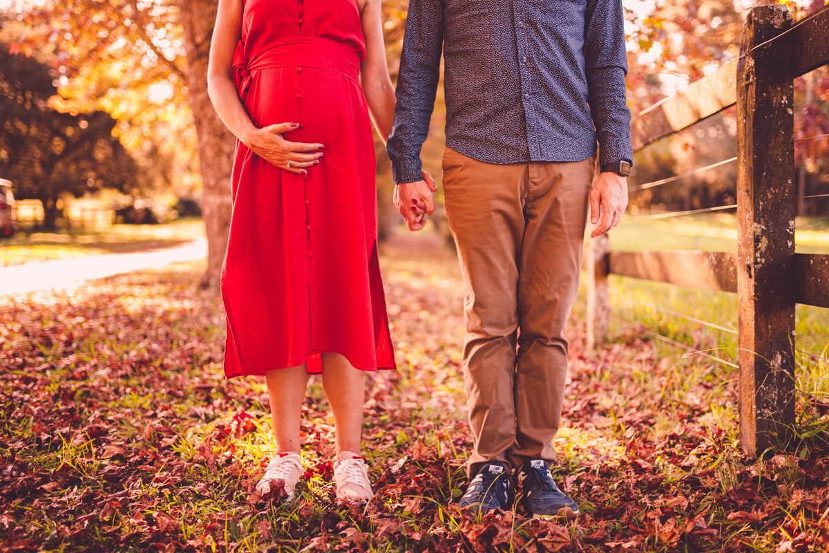 fotografa familia curitiba - externo outono gestação  