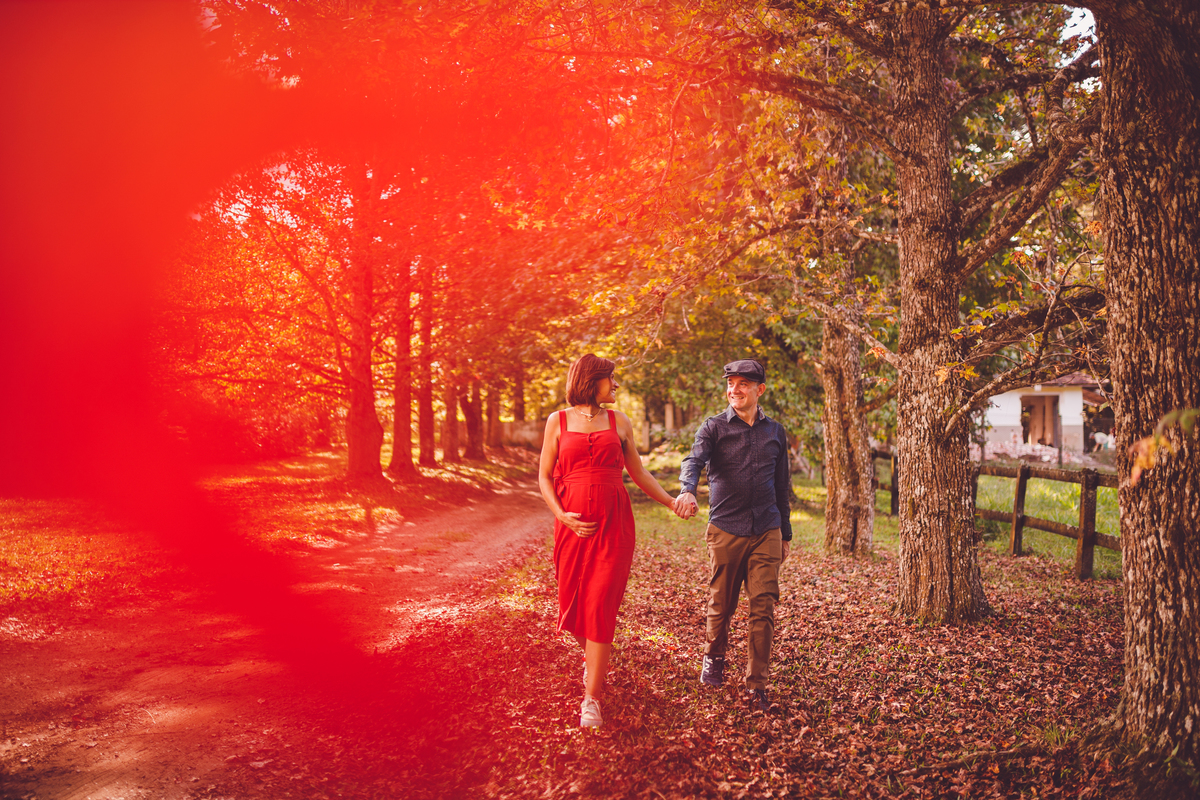 fotografa familia curitiba - externo outono gestação  