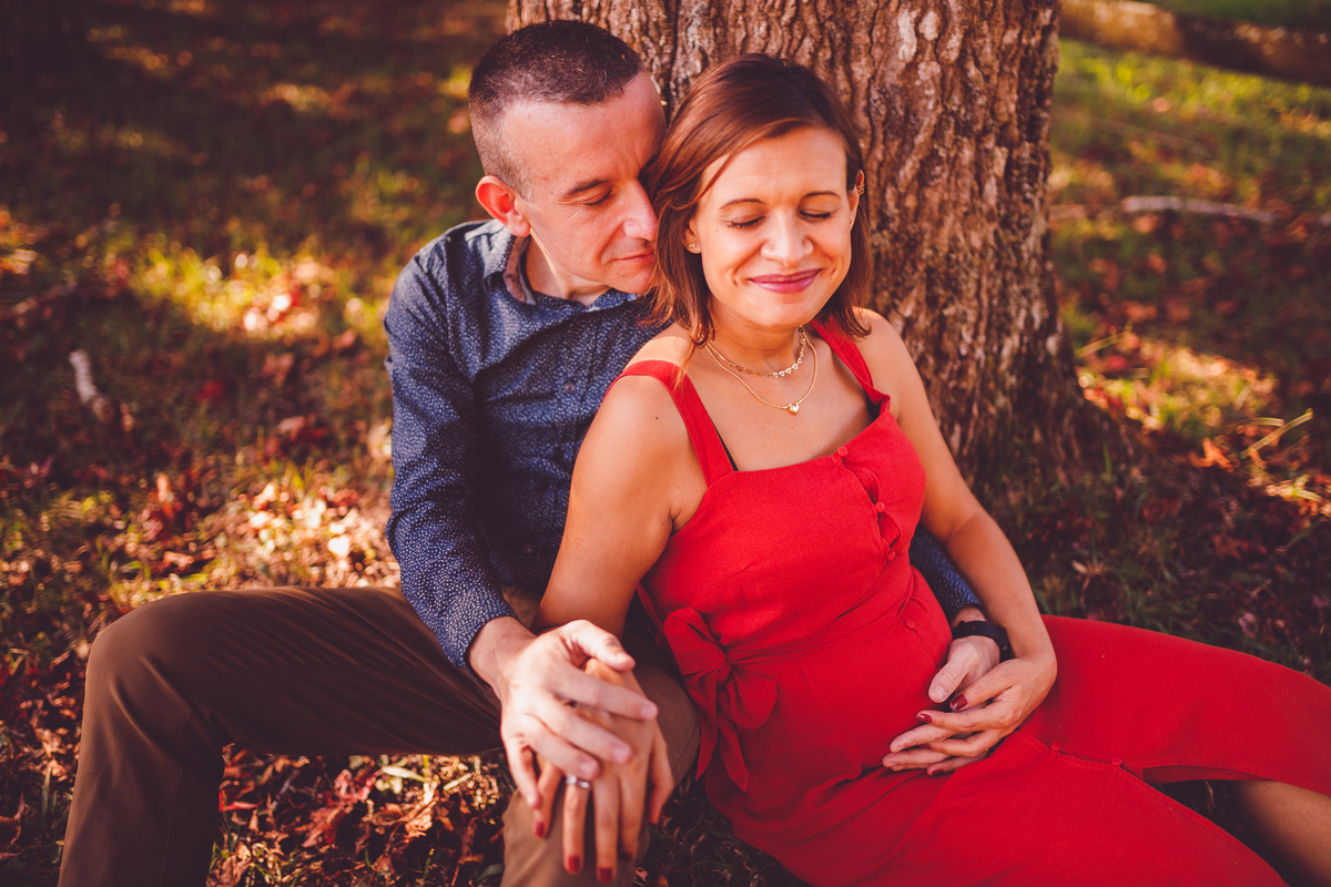 fotografa familia curitiba - externo outono gestação  