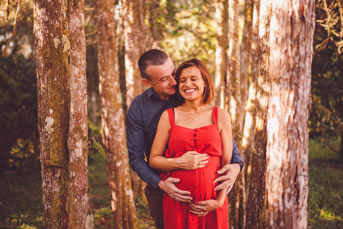 fotografa familia curitiba - externo outono gestação  