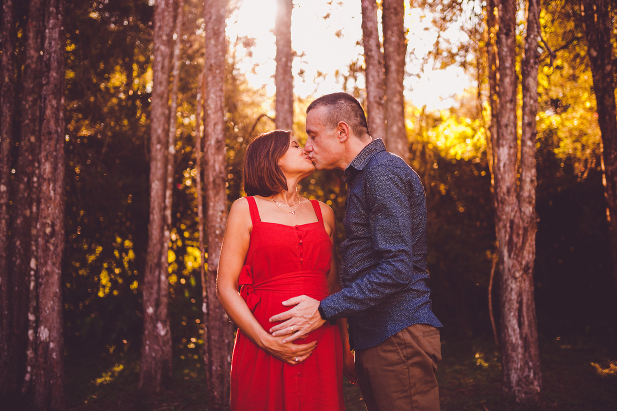 fotografa familia curitiba - externo outono gestação  