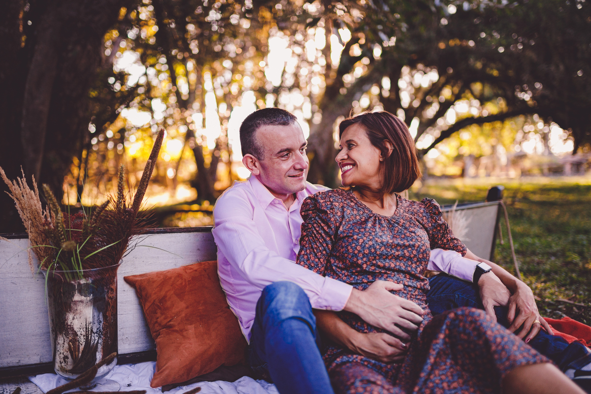 fotografa familia curitiba - externo outono gestação  