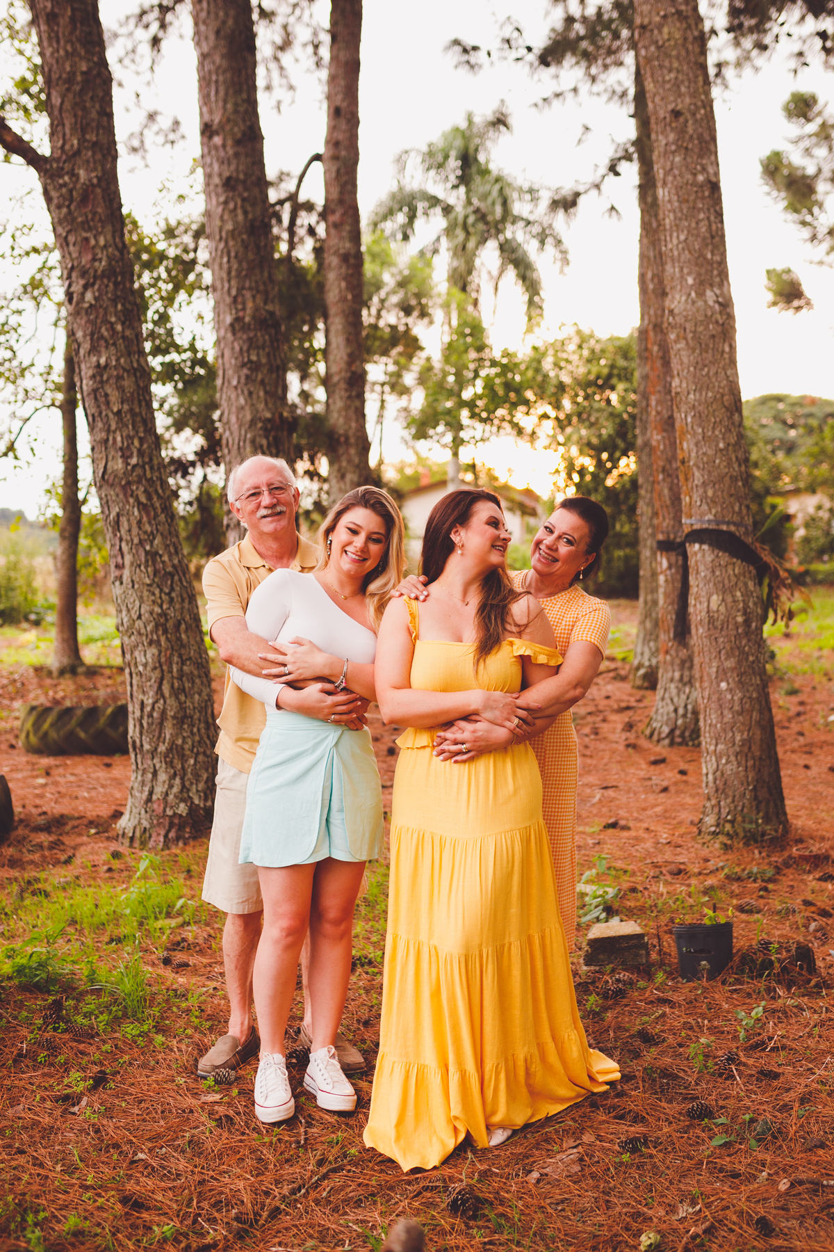 fotografa familia Curitiba - ensaio externo campo lavanda 