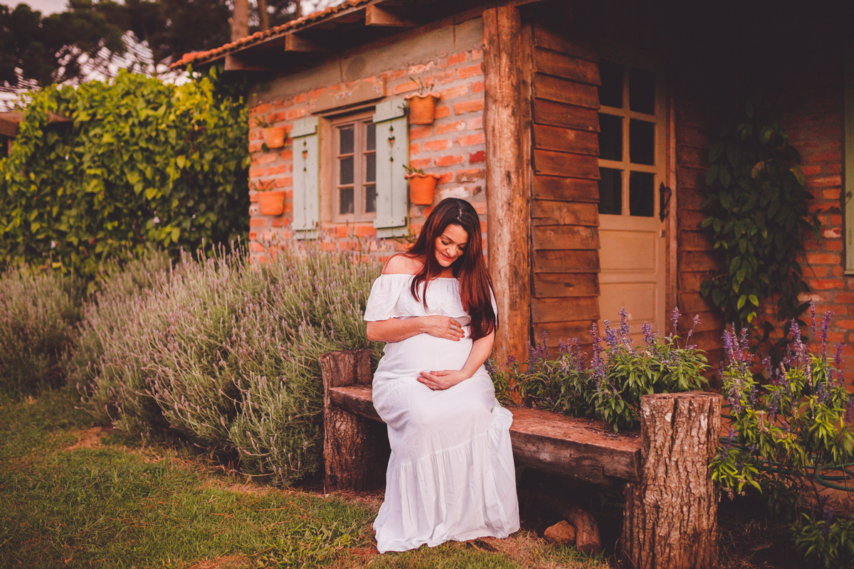 fotografa familia curitiba - ensaio externo gestante lavandario colonia witmarsun