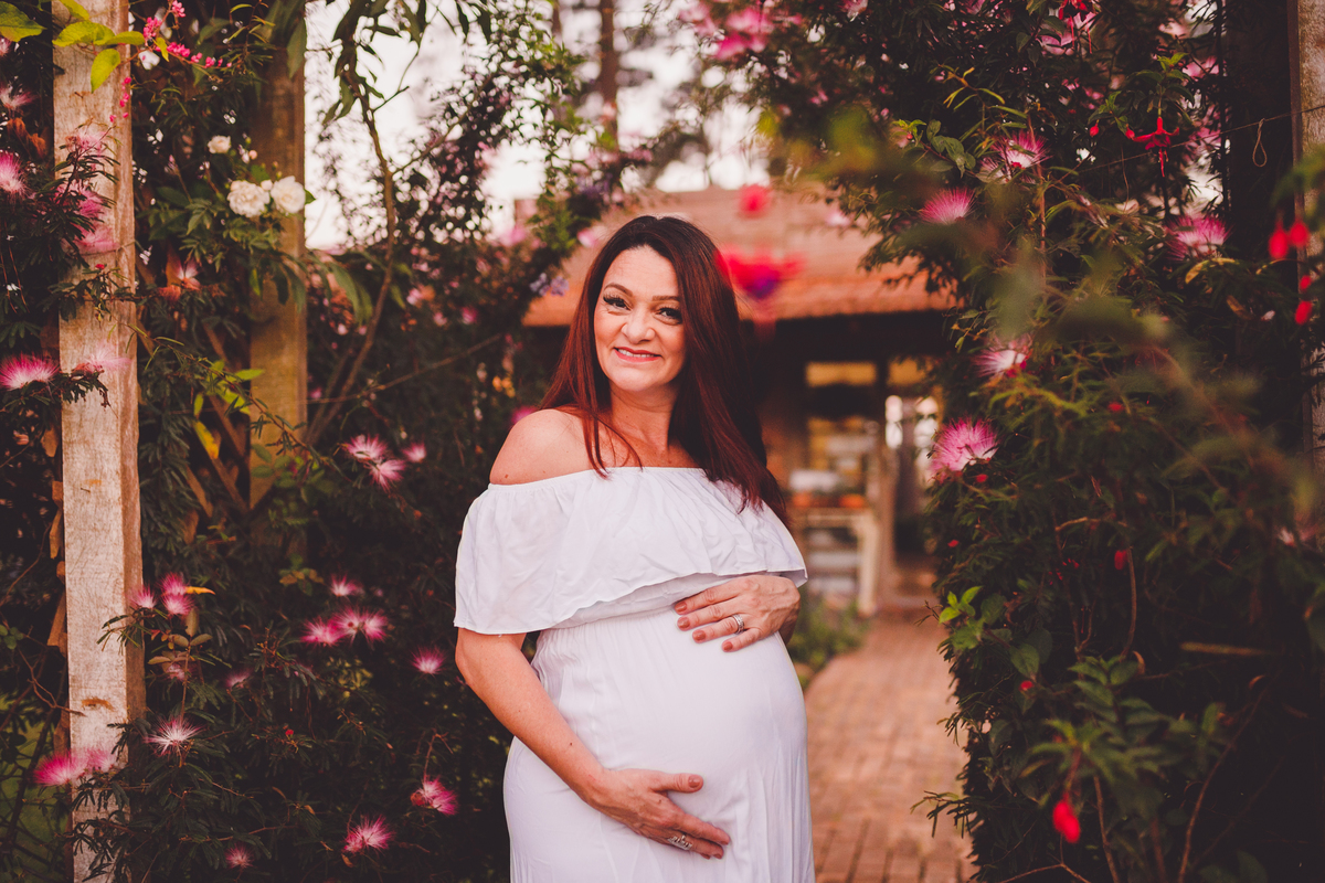 fotografa familia curitiba - ensaio externo gestante lavandario colonia witmarsun