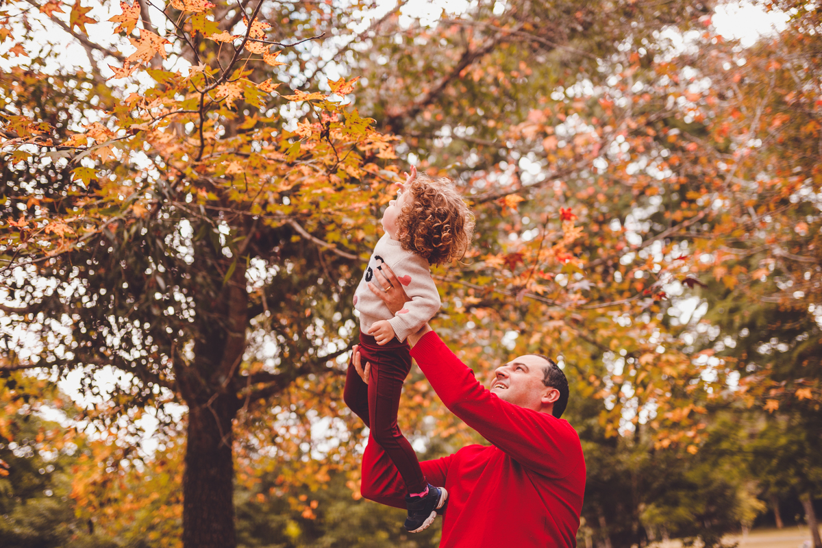 fotografa familia curitiba - ensaio outono bosque