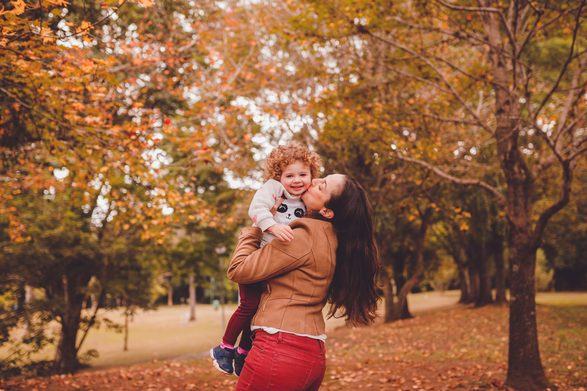 fotografa familia curitiba - ensaio outono bosque