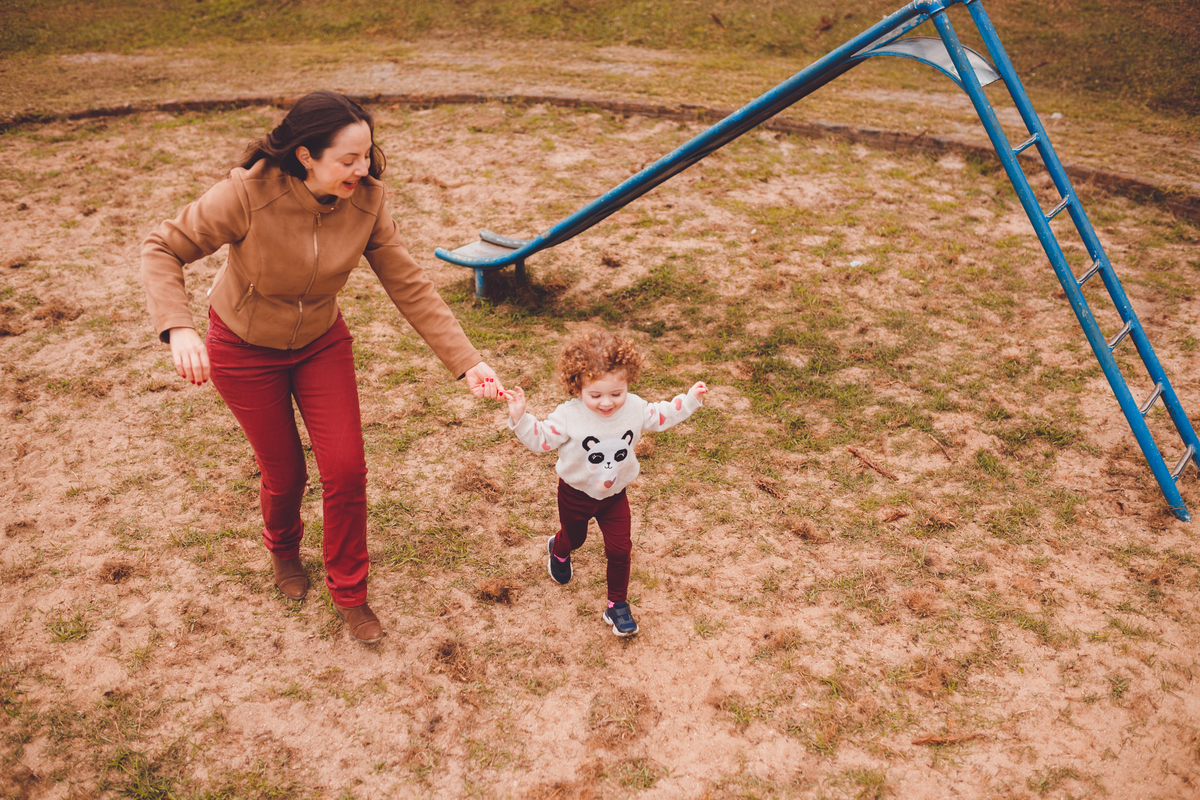 fotografa familia curitiba - ensaio outono bosque