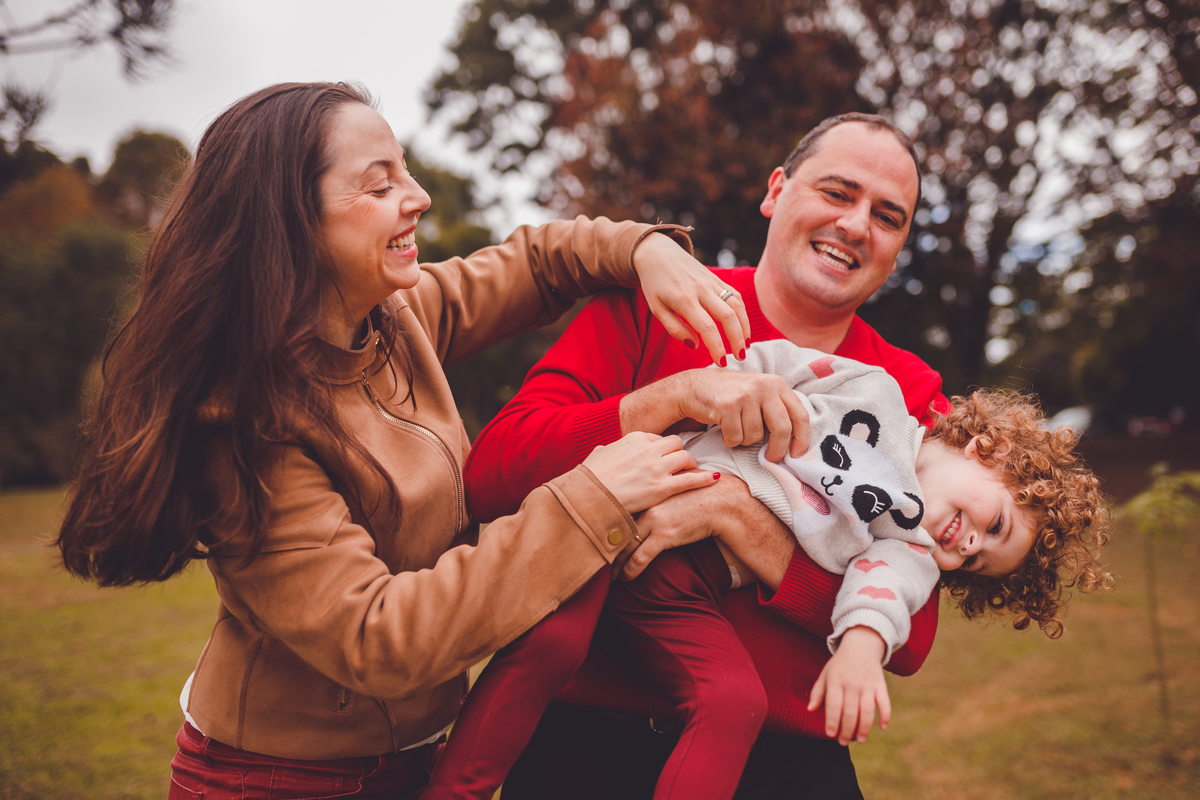 fotografa familia curitiba - ensaio outono bosque