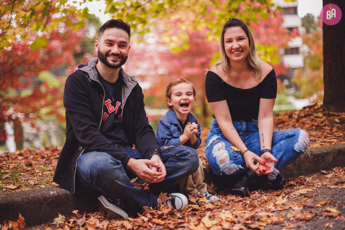 fotografa familia curitiba - ensaio outono canaleta 