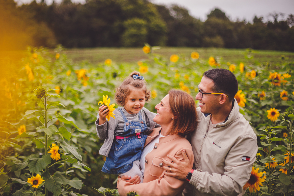 fotografa familia curitiba - Plantacao girassol sjp