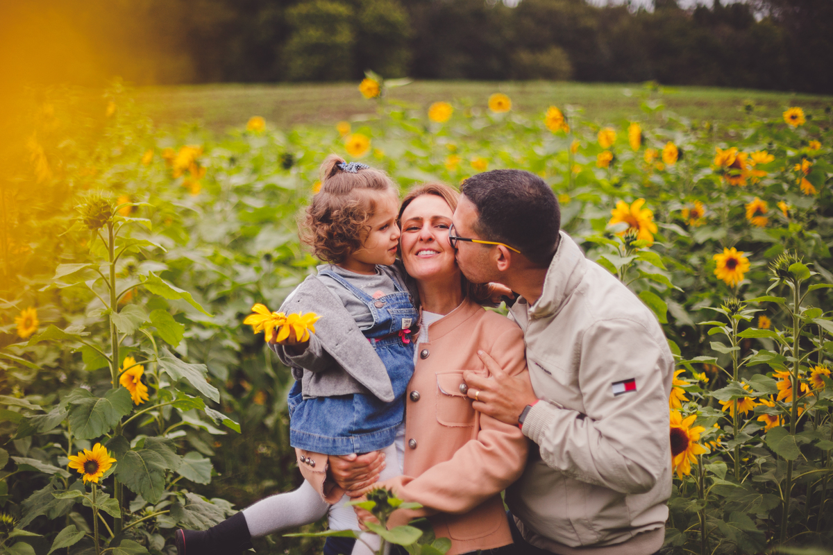 fotografa familia curitiba - Plantacao girassol sjp