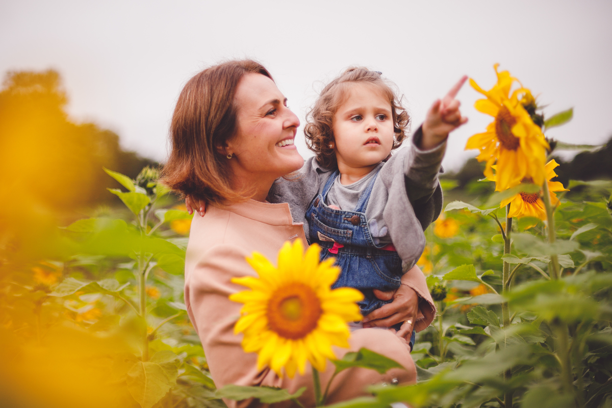 fotografa familia curitiba - Plantacao girassol sjp