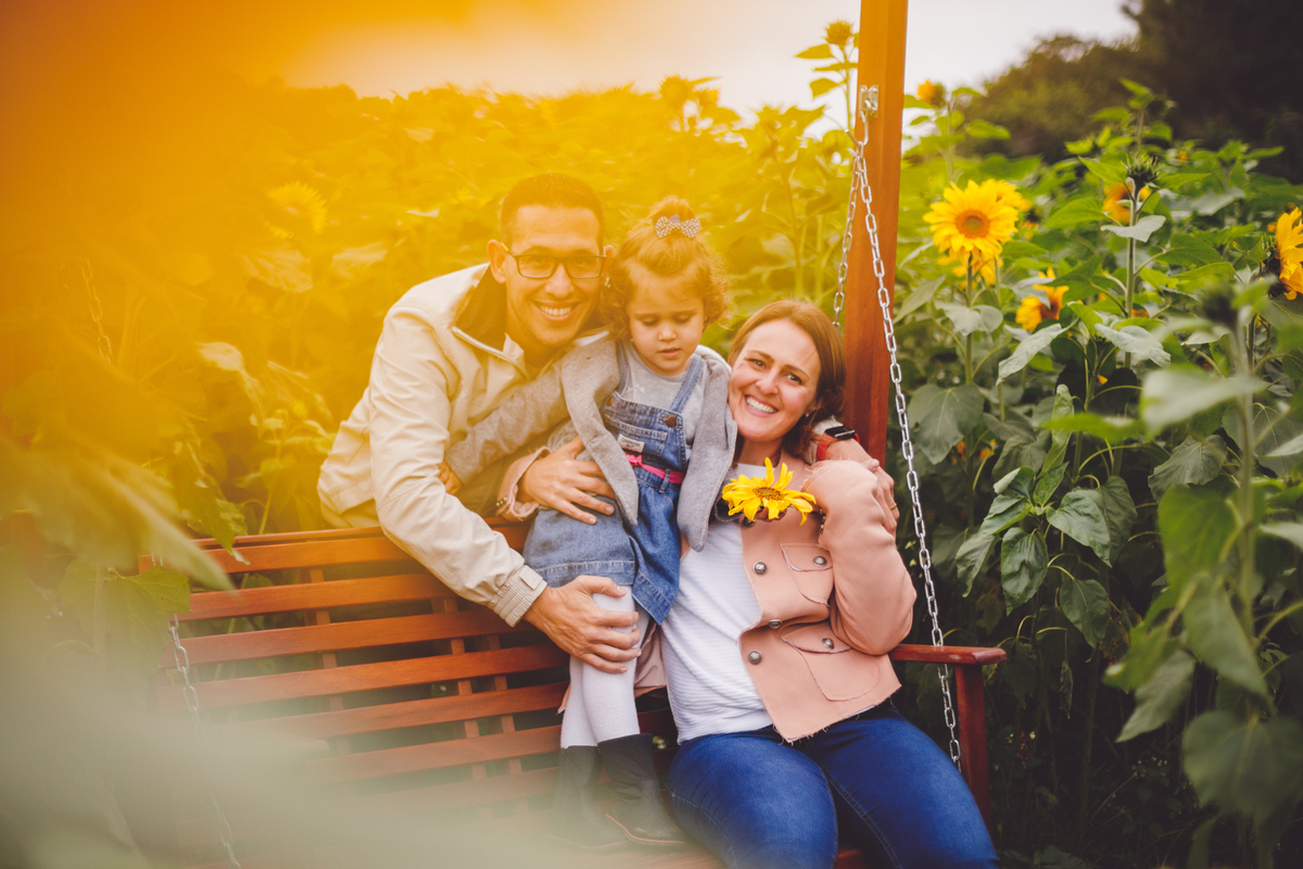 fotografa familia curitiba - Plantacao girassol sjp