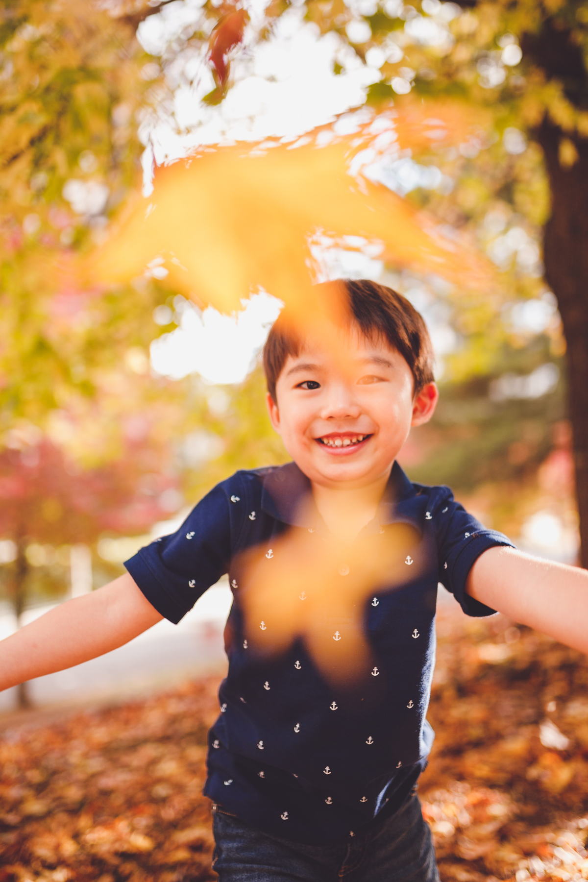fotografa familia curitiba - ensaio outono canaleta onibus