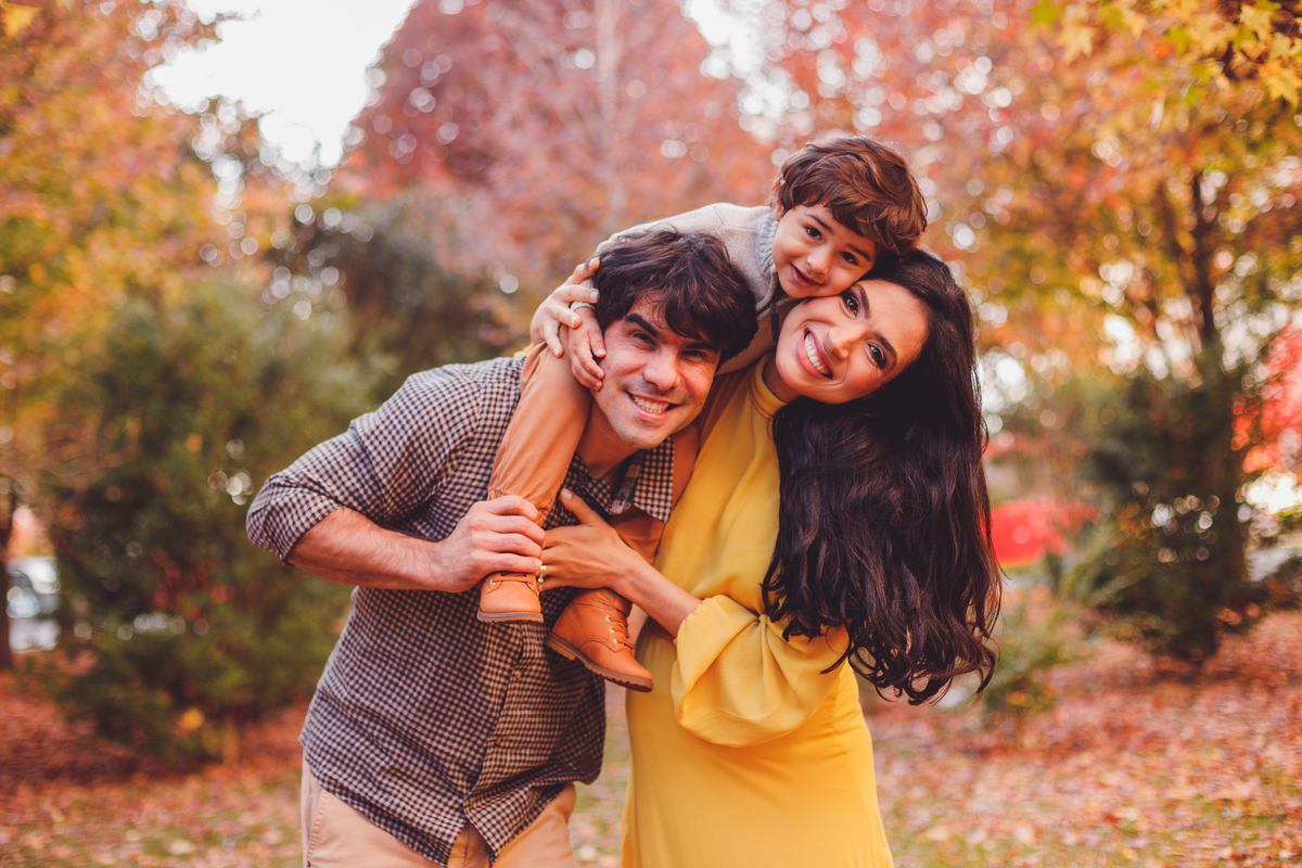 fotografa familia curitiba - ensaio gestante outono canaleta 