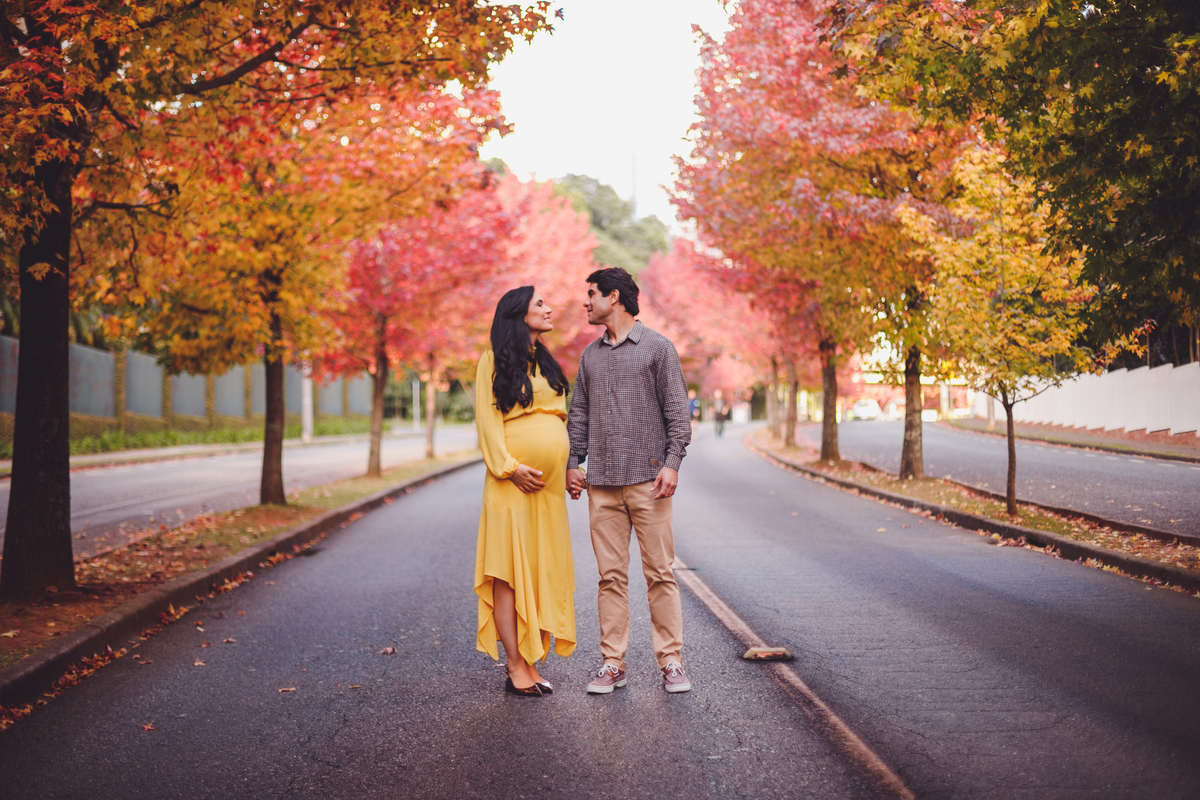 fotografa familia curitiba - ensaio gestante outono canaleta 