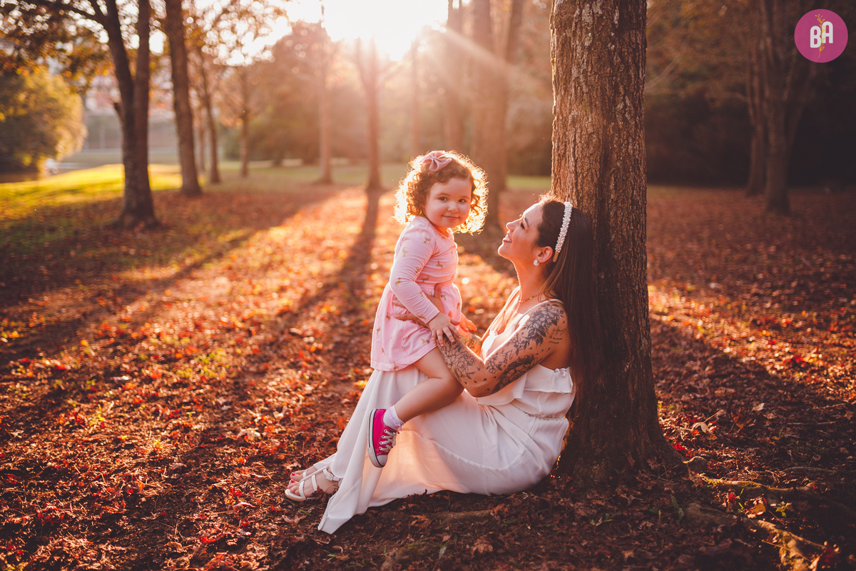 fotografa familia curitiba - ensaio outono tingui bosque parque