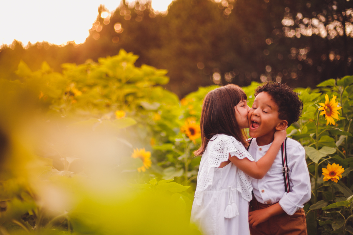 fotografa familia curitiba - ensaio campo de girassol