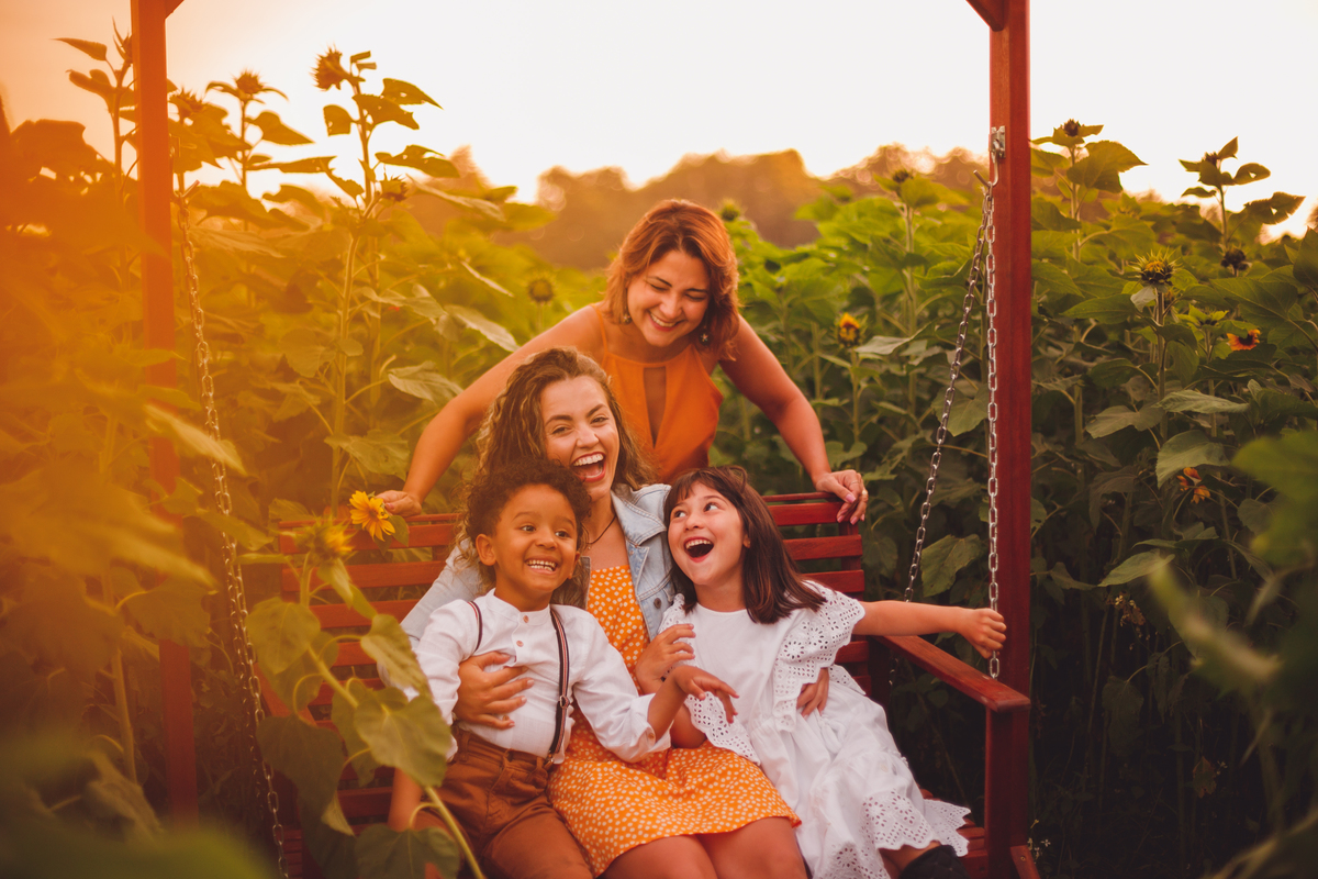 fotografa familia curitiba - ensaio campo de girassol
