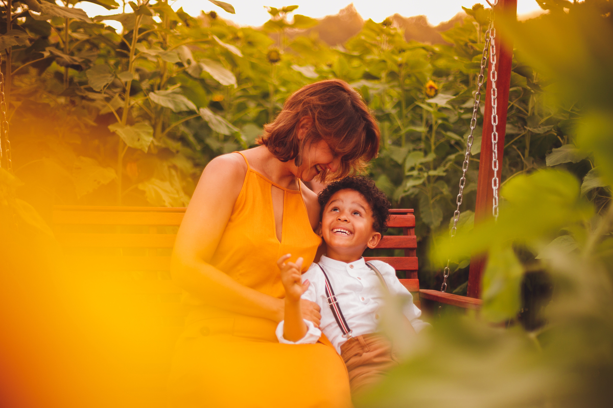 fotografa familia curitiba - ensaio campo de girassol