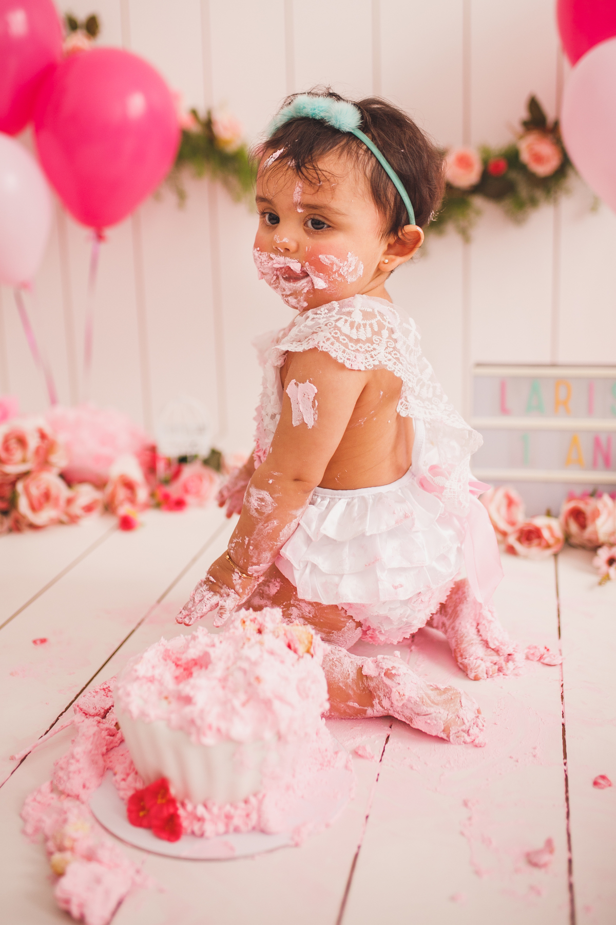 fotografa Curitiba smash the cake ensaio estudio 