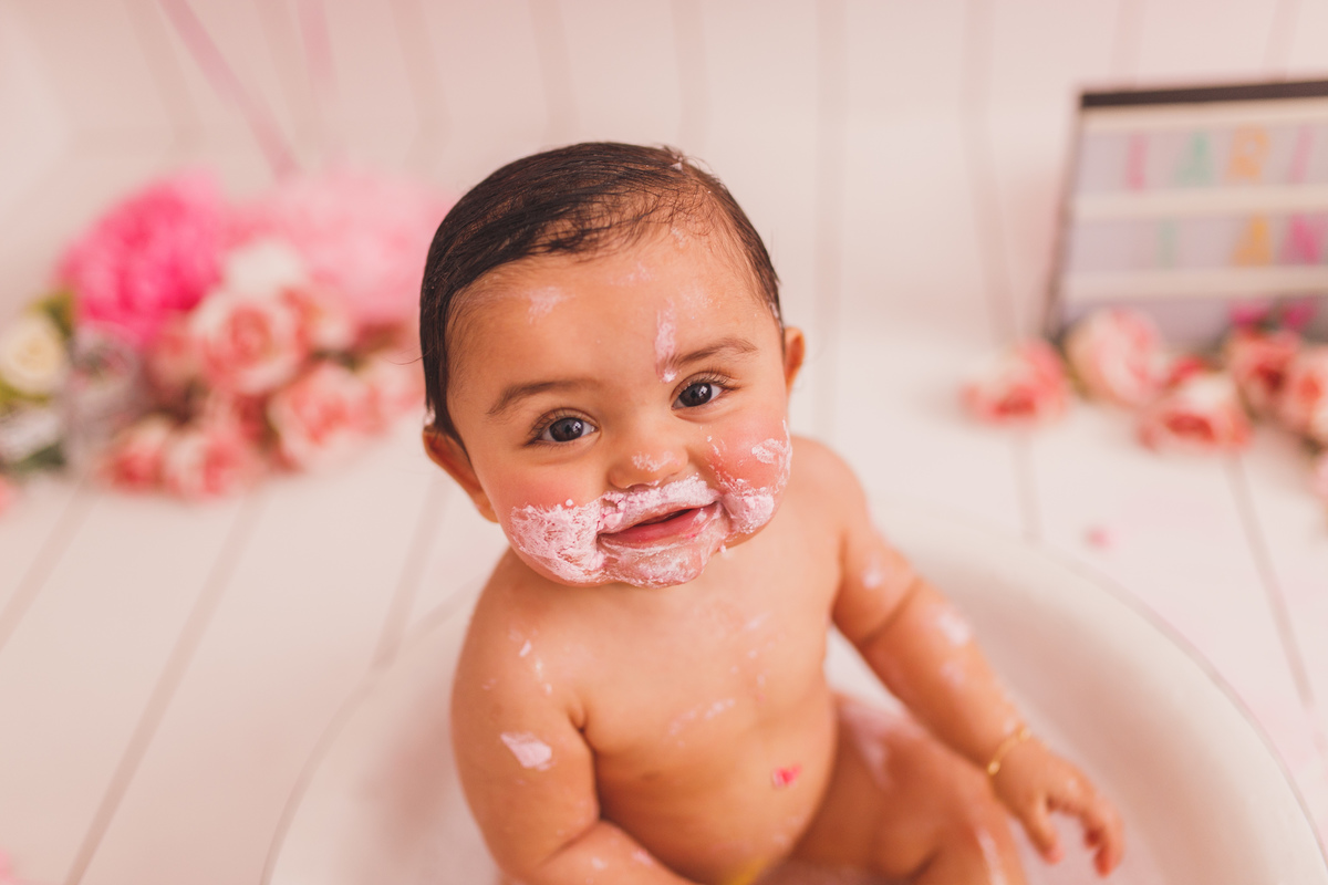 fotografa Curitiba smash the cake ensaio estudio 