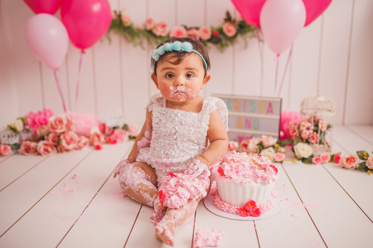 fotografa Curitiba smash the cake ensaio estudio 