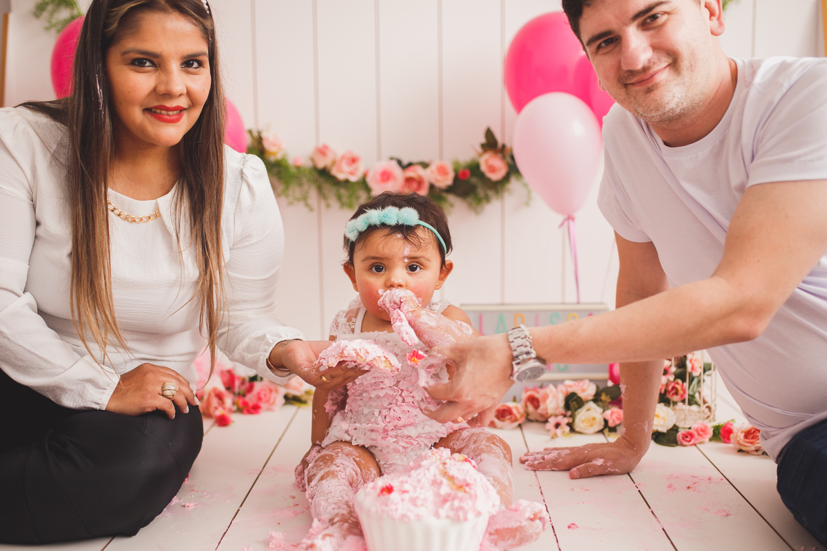 fotografa Curitiba smash the cake ensaio estudio 