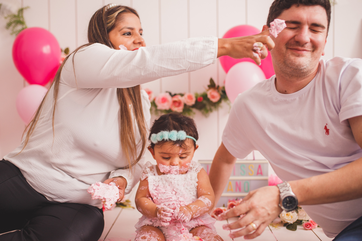 fotografa Curitiba smash the cake ensaio estudio 
