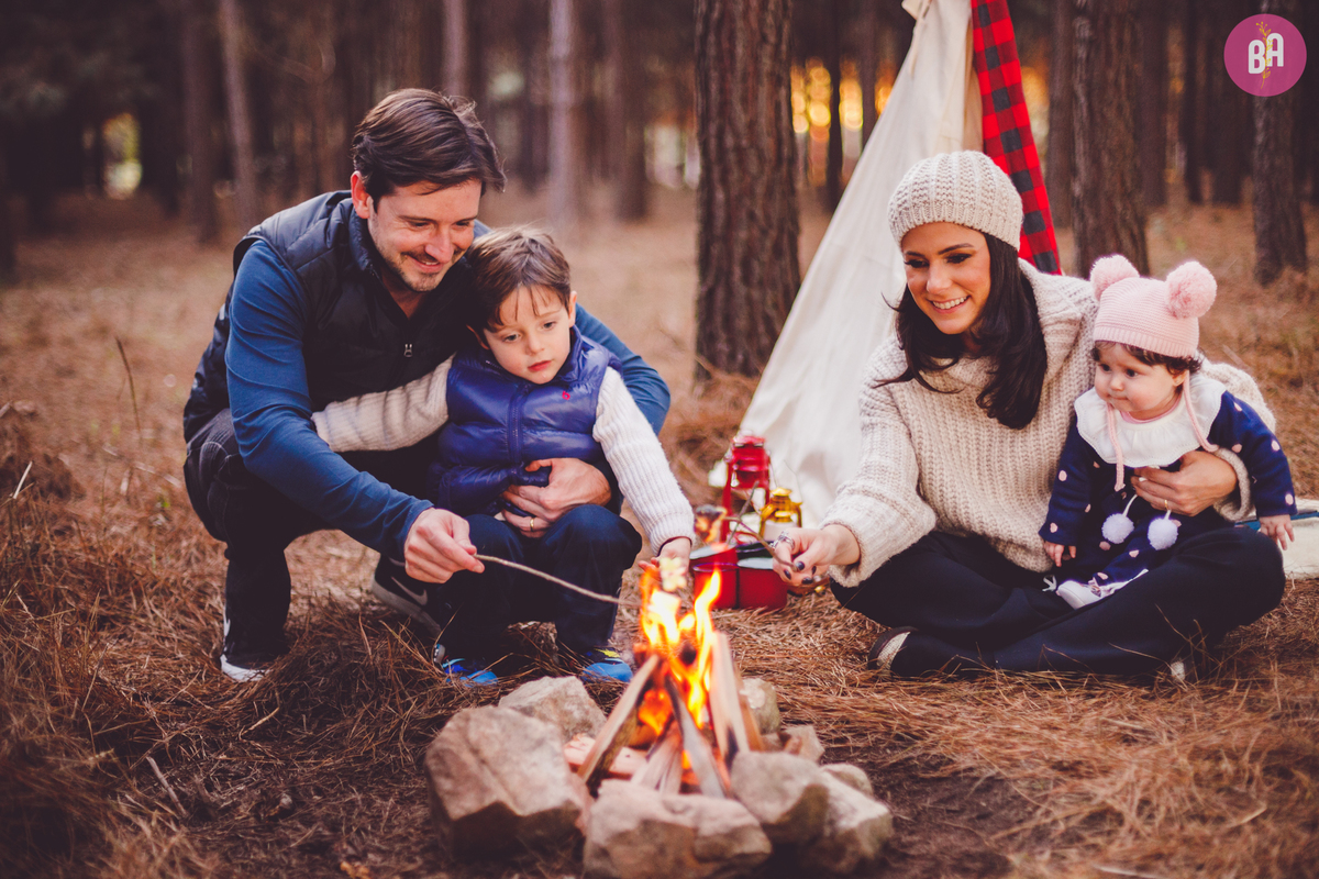 fotografa familia curitiba ensaio externo inverno acampamento 