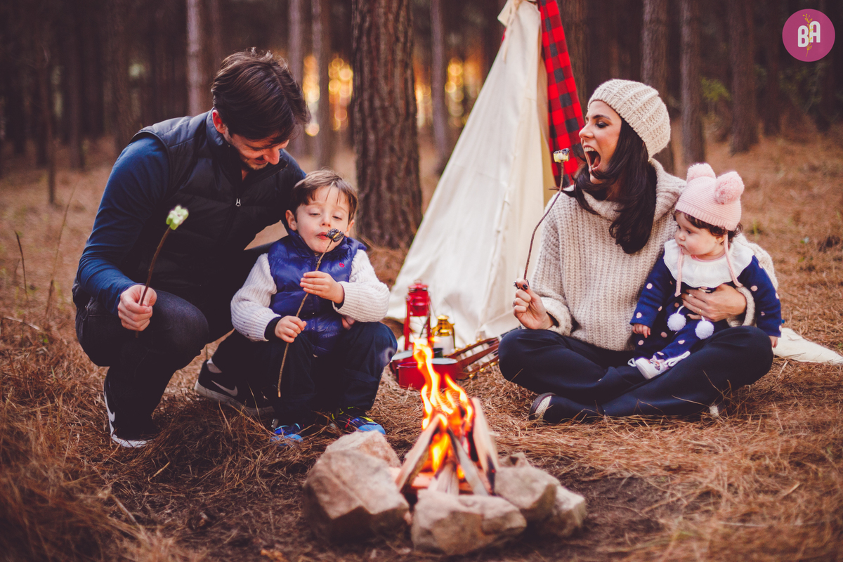 fotografa familia curitiba ensaio externo inverno acampamento 