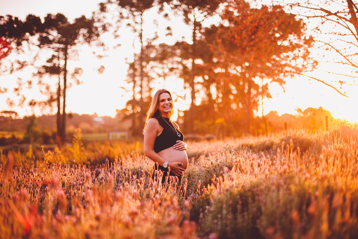 fotografa familia curitiba - ensaio gestante Lavandario externo 
