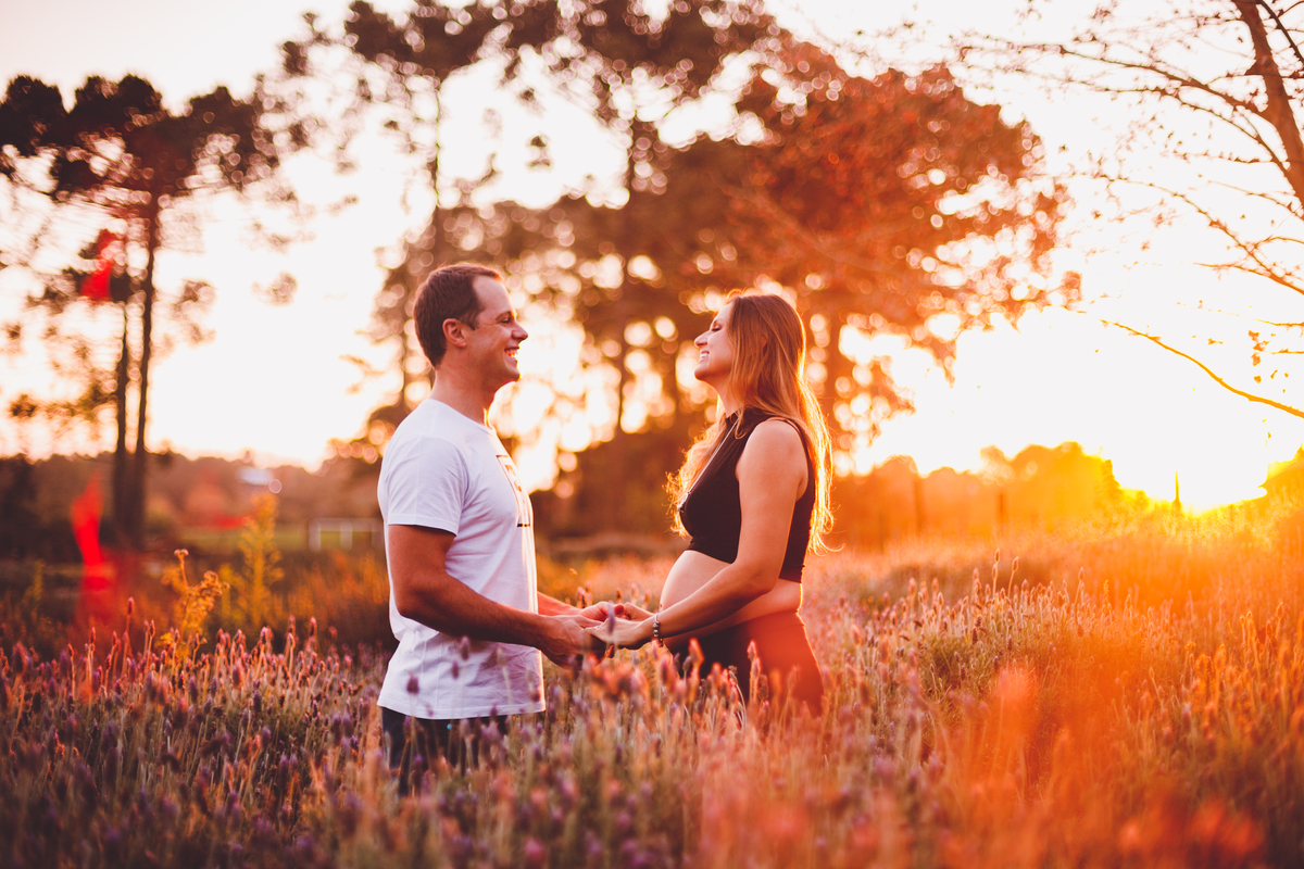 fotografa familia curitiba - ensaio gestante Lavandario externo 