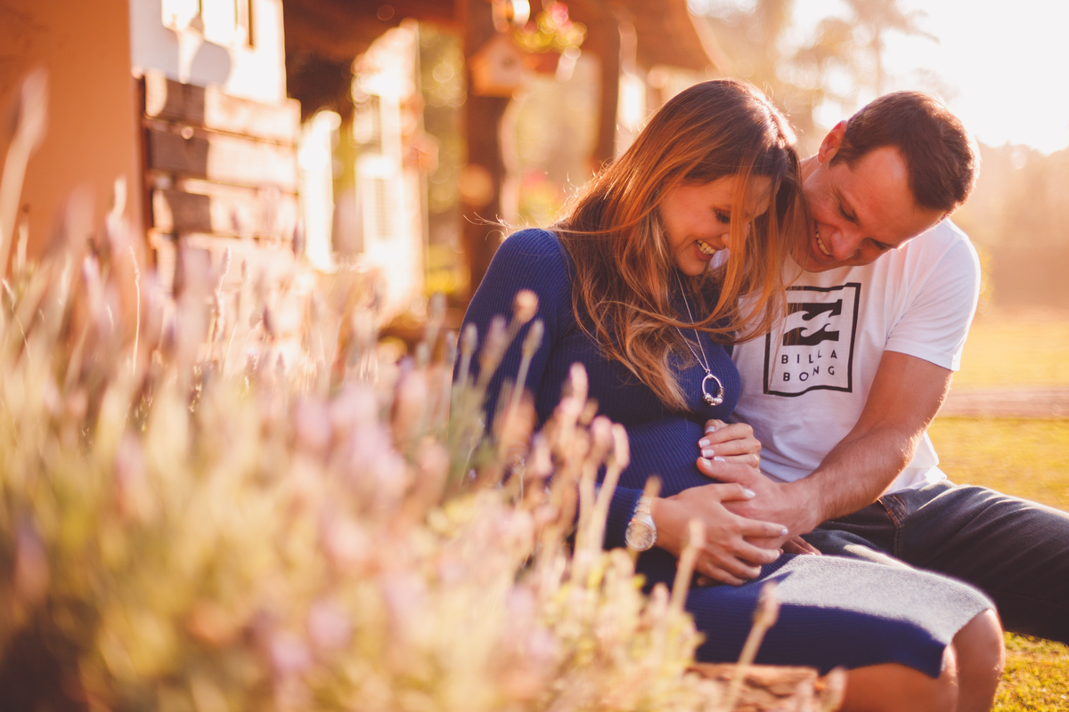 fotografa familia curitiba - ensaio gestante Lavandario externo 