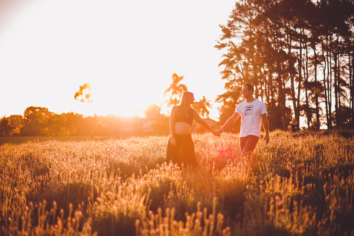 fotografa familia curitiba - ensaio gestante Lavandario externo 