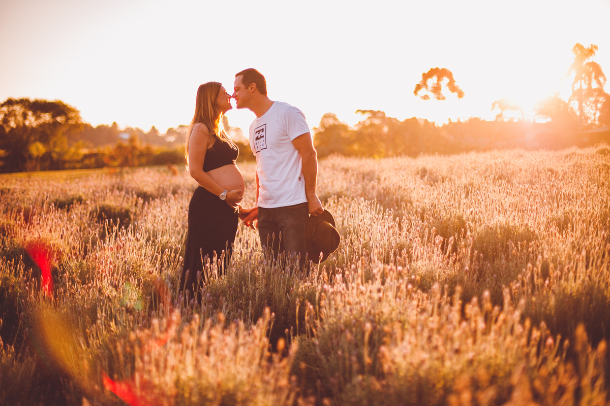fotografa familia curitiba - ensaio gestante Lavandario externo 