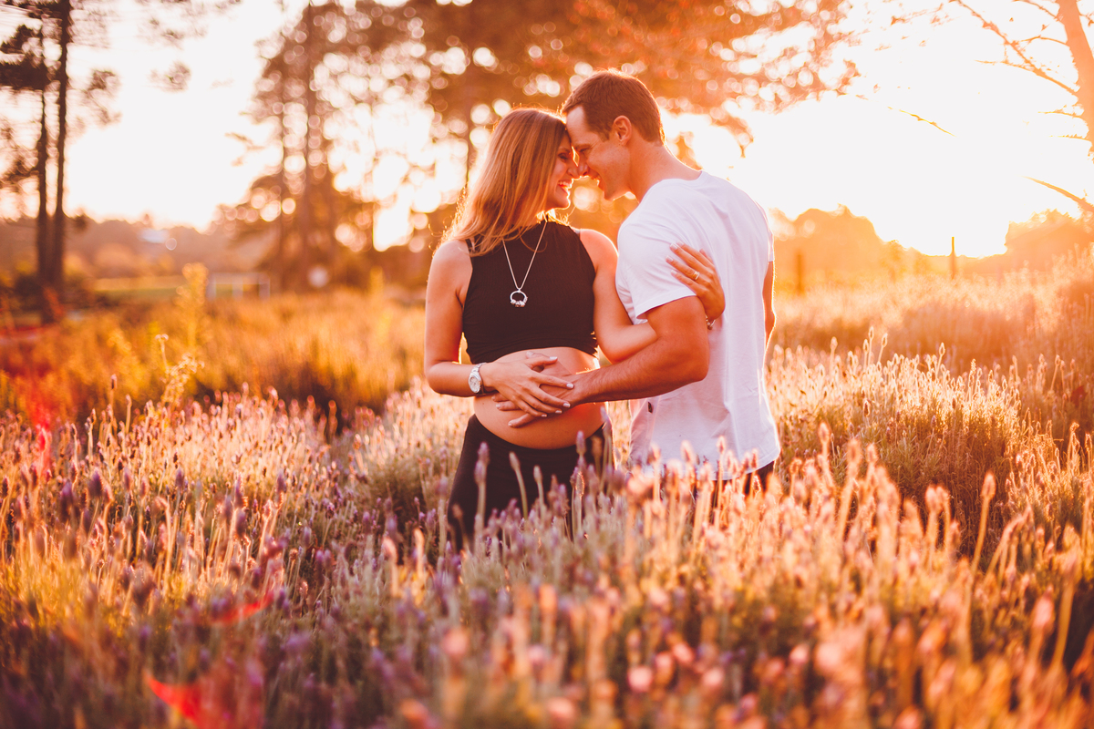 fotografa familia curitiba - ensaio gestante Lavandario externo 