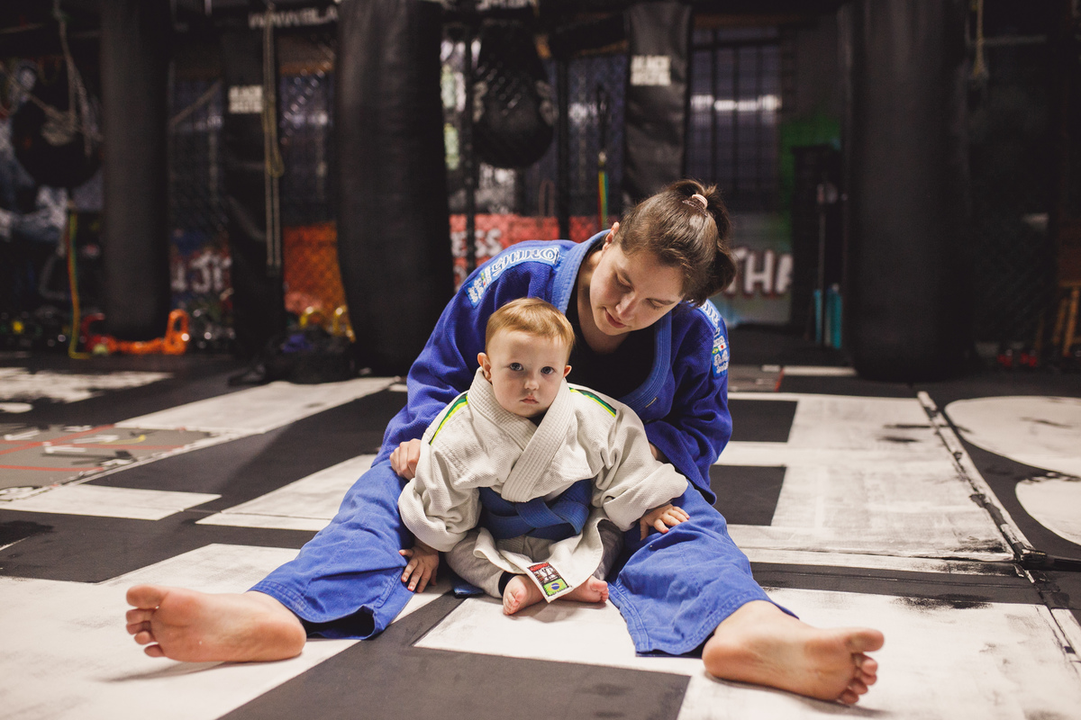 fotografa familia curitiba ensaio academia muay Thai 