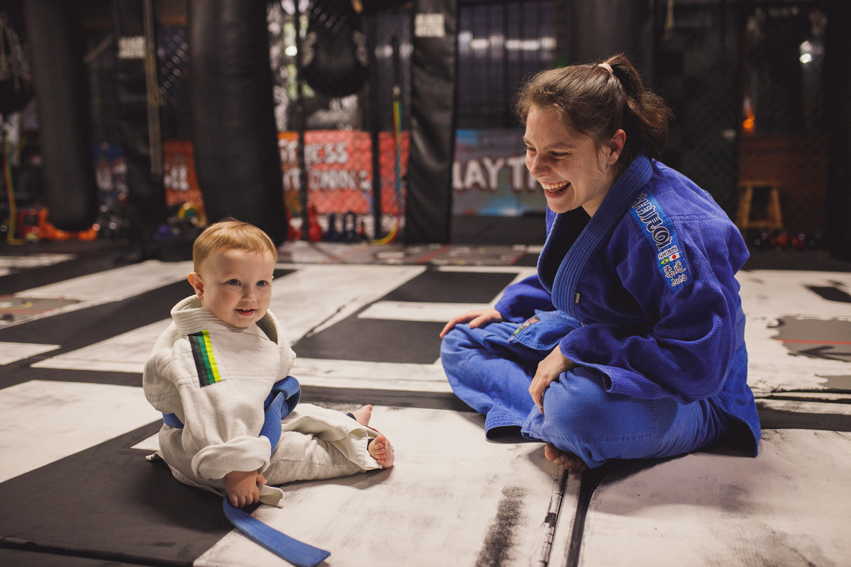 fotografa familia curitiba ensaio academia muay Thai 