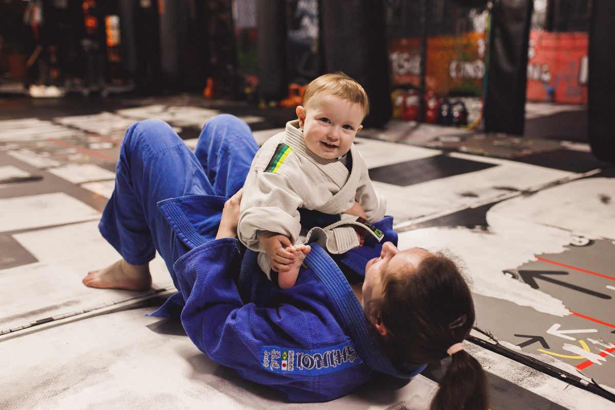 fotografa familia curitiba ensaio academia muay Thai 