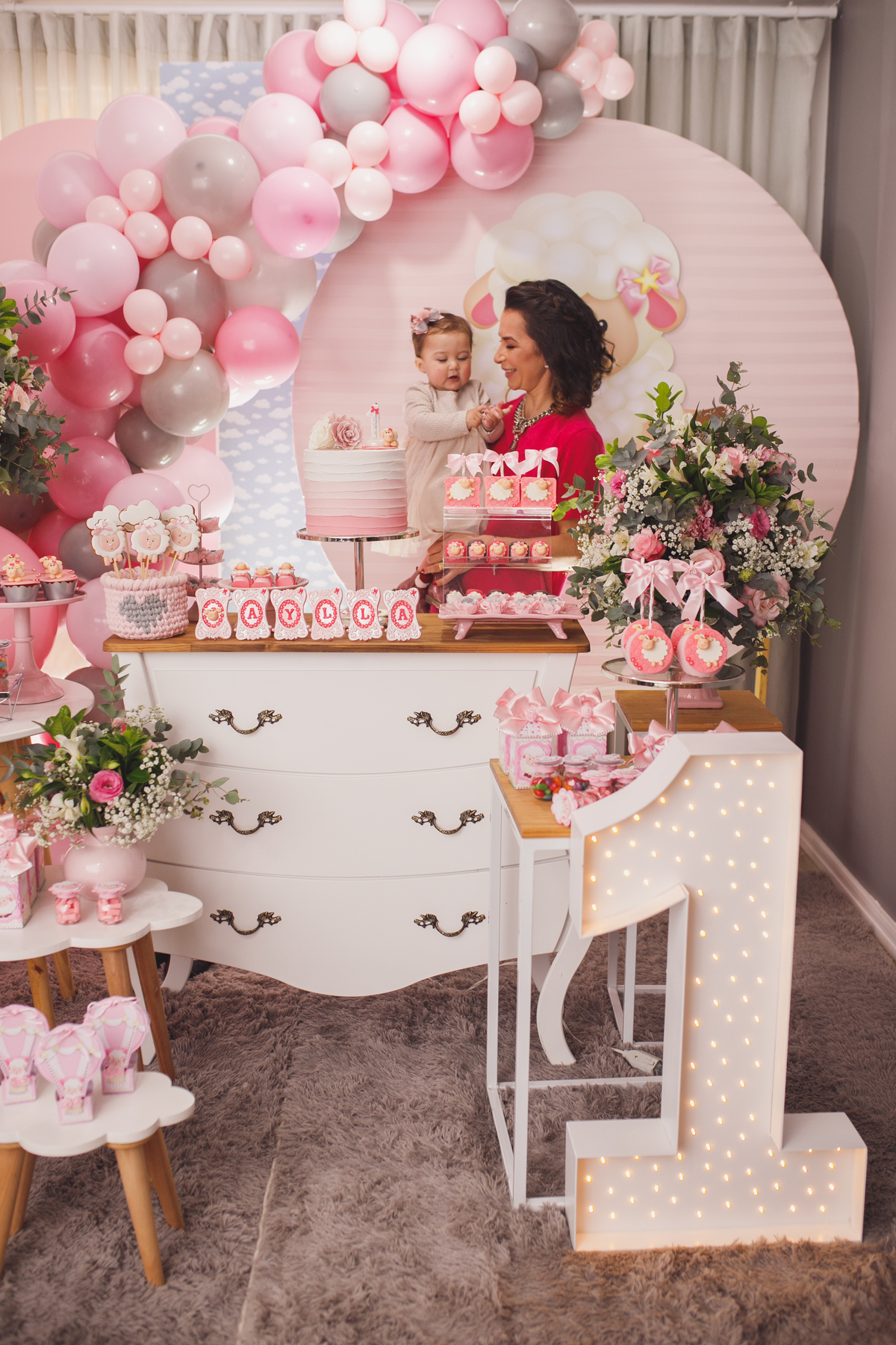 fotografa familia  curitiba aniversario 1 ano em casa  