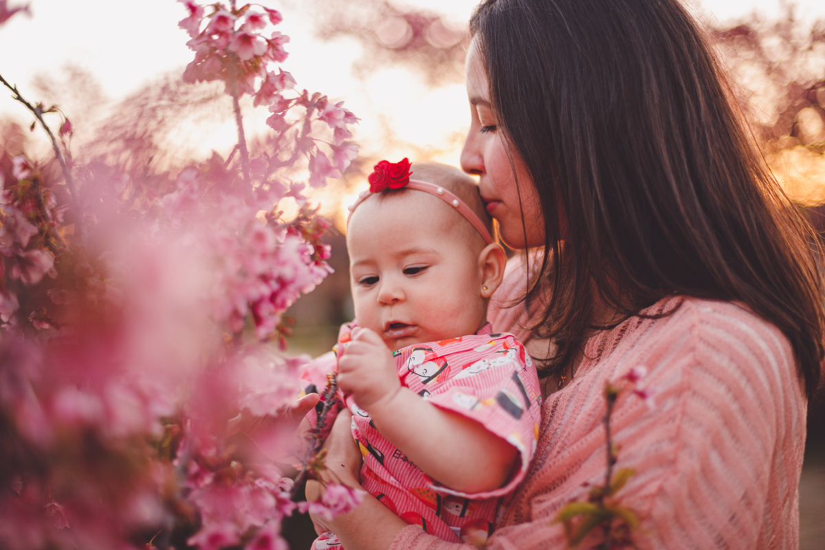 fotografa familia curitiba - cerejeira inverno bebe