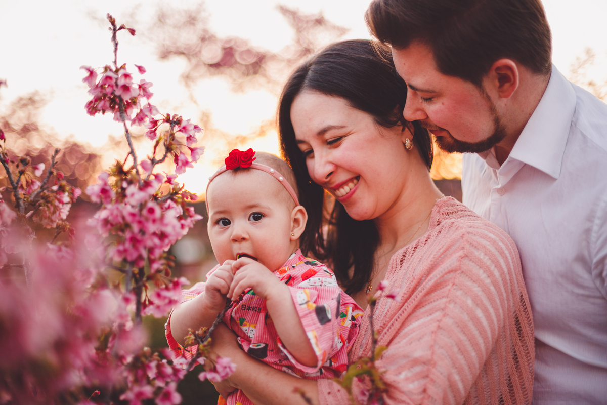 fotografa familia curitiba - cerejeira inverno bebe
