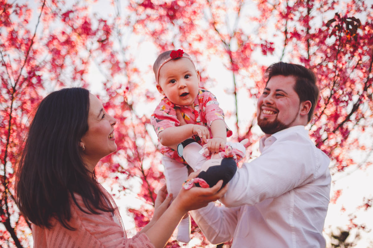 fotografa familia curitiba - cerejeira inverno bebe