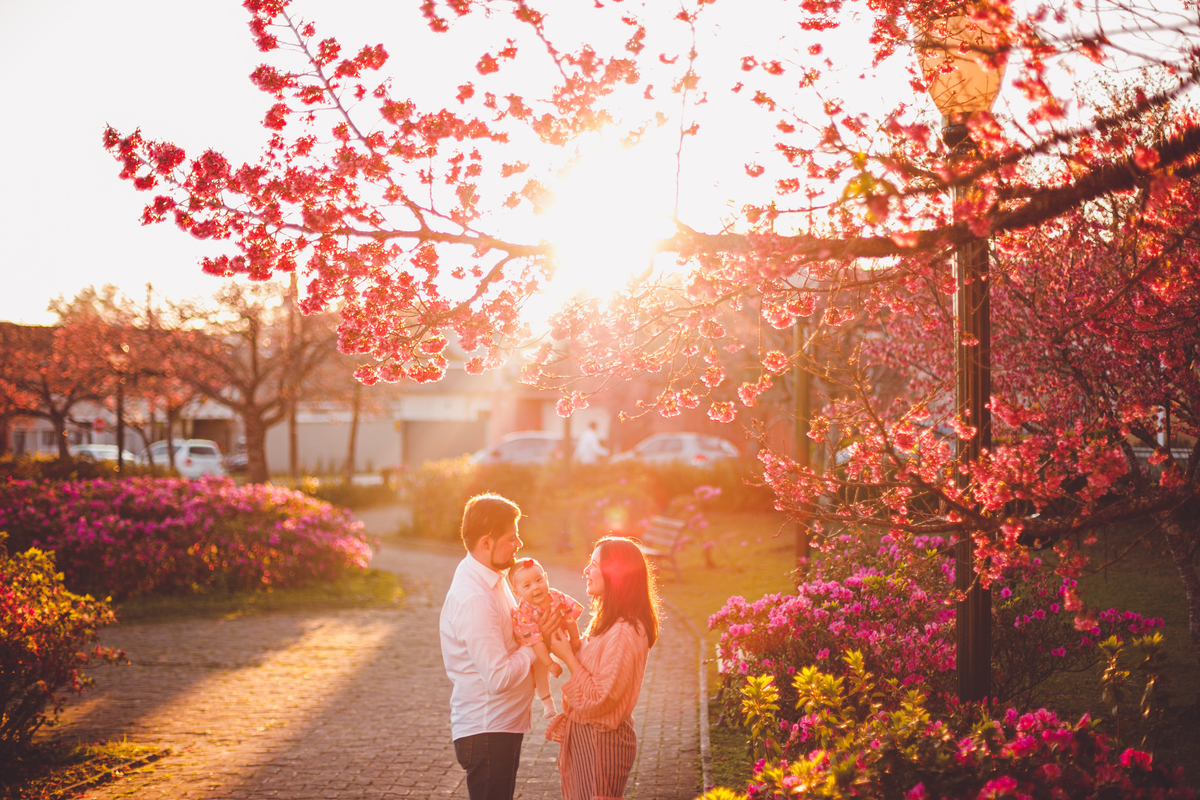 fotografa familia curitiba - cerejeira inverno bebe