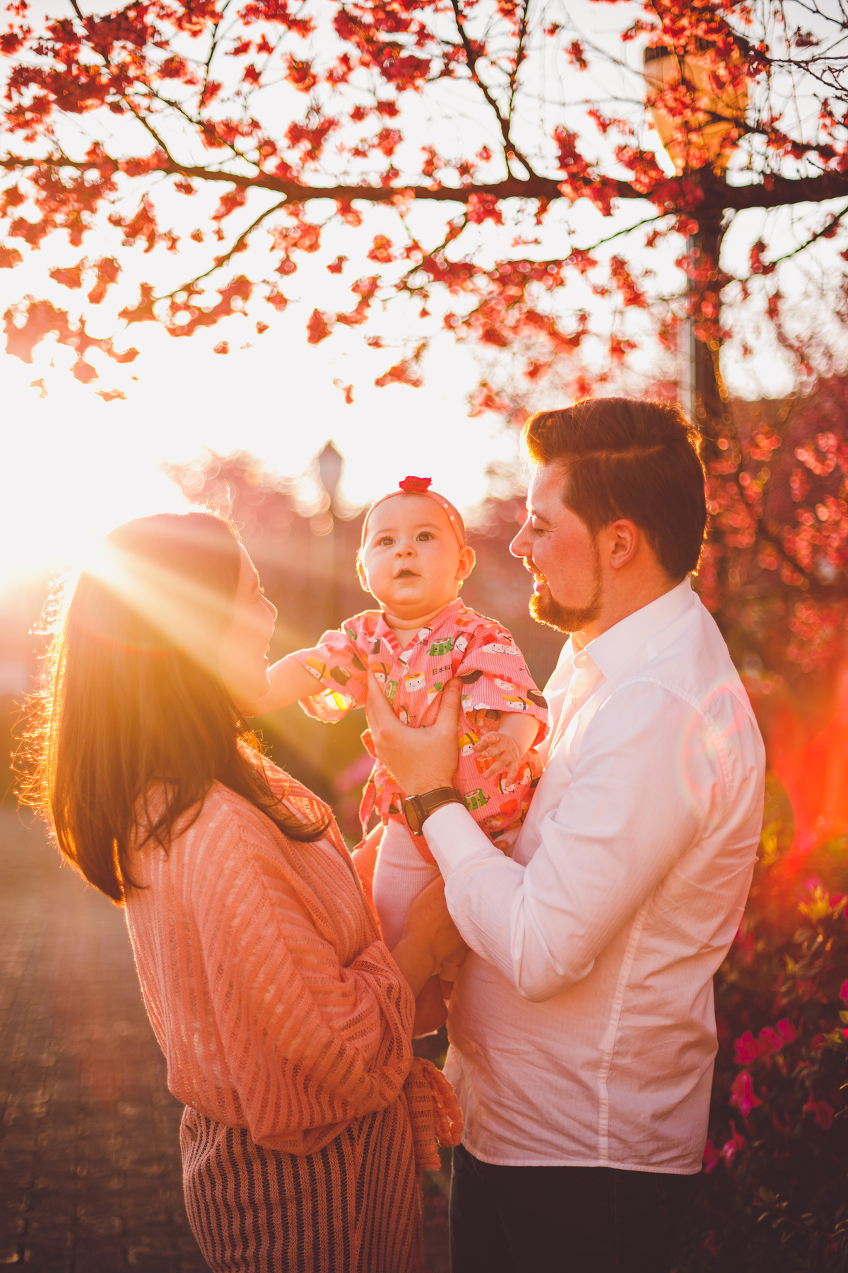 fotografa familia curitiba - cerejeira inverno bebe