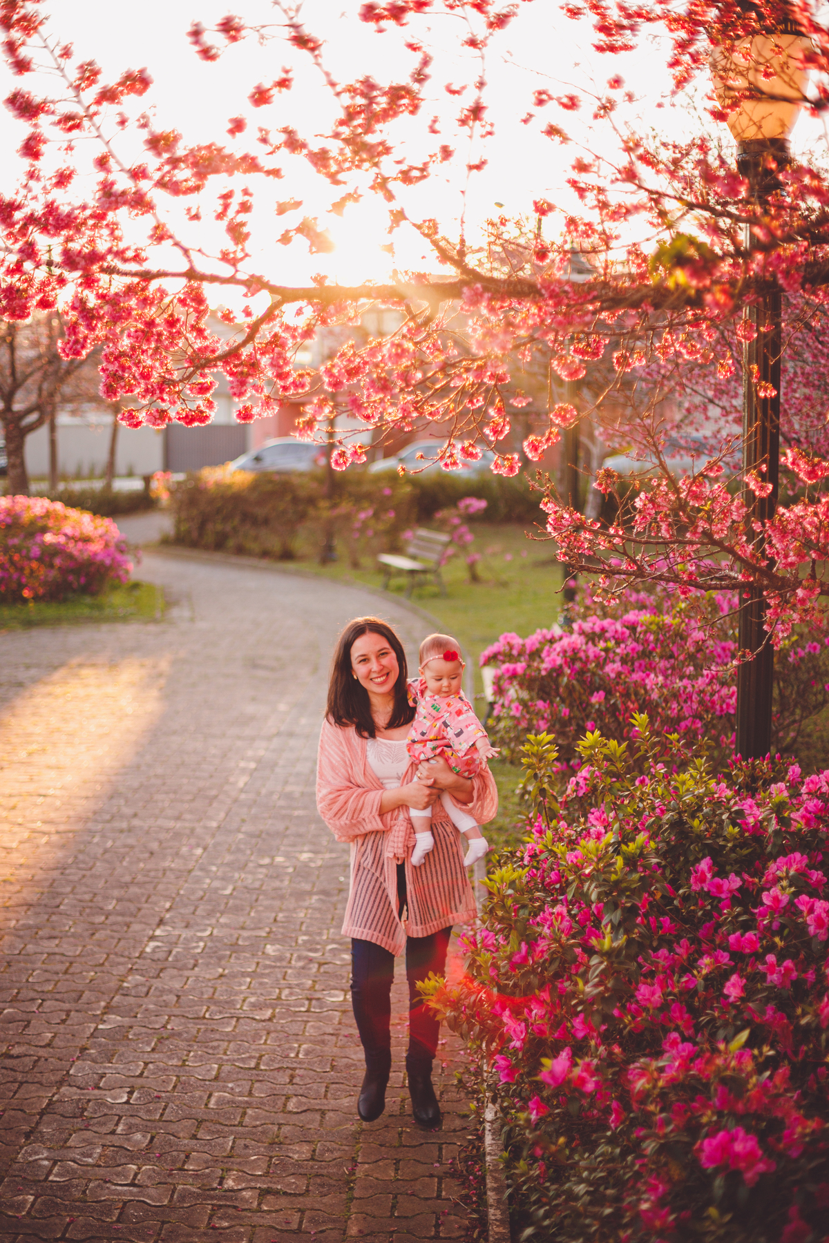 fotografa familia curitiba - cerejeira inverno bebe