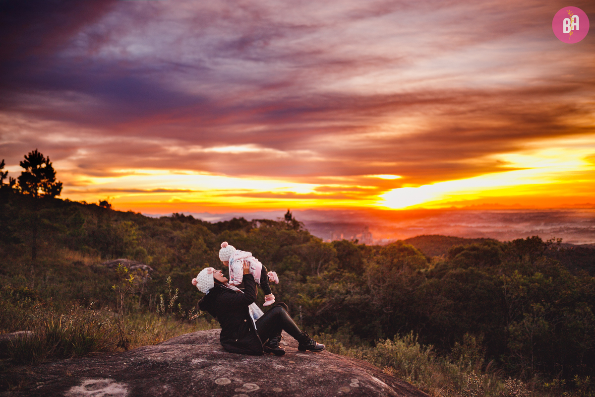 fotografa familia curitiba - amanhecer são Luiz purunã nascer do sol
